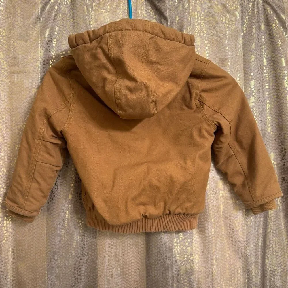 Carhartt brown hooded